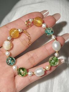 UM Jewelry <b>Copper</b> Fashionable and Delicate Beaded <b>Bracelet</b> For Unisex Daily Wear and Gift - Product Image 1