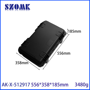 556x358x185mm plástico PP impermeable Ip67 con mango Caja <span class=keywords><strong>de</strong></span> Herramientas vacía caja <span class=keywords><strong>de</strong></span> carcasa dura caja <span class=keywords><strong>de</strong></span> herramientas <span class=keywords><strong>de</strong></span> Hardware - Product Image 6