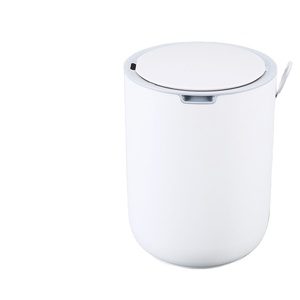 New polishing finishing stainless steel pedal bin smart garbage bin mini trash can car ABS waste bin for indoor