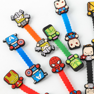 Organizzatore per Cavi in Acrilico Personalizzato con Personaggi <span class=keywords><strong>Marvel</strong></span> alla Moda, Avvolgicavo Originale <span class=keywords><strong>Iron</strong></span> <span class=keywords><strong>Man</strong></span> e Captain America - Product Image 4