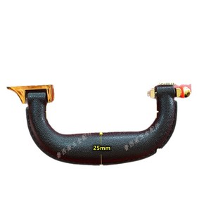 Poignées de tiroir en plastique moulé sous pression, noires, faciles à transporter pour sacs - Product Image 4