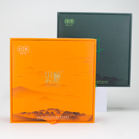 Hete-gestempelde recyclebare voedselveilige kartonnen dozen met UV-print voor sushi, fruit, chocolade, desserts, cateringverpakkingen en serveerschalen.