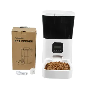 PT01V Smart WIFI durevole alimentatore automatico per animali domestici distributore di cibo per gatti per cani stazione Timer per ciotola alimentazione per piatti alimentatore automatico per animali domestici