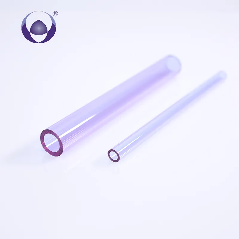 Excelente Material alta borosilicato vidro tubo colorido fornecedores vidro tubulação