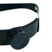 Protection faciale de sécurité pour tronçonneuse avec bandeau réglable, visière en maille métallique respirante pour utilisation avec une tondeuse à gazon
