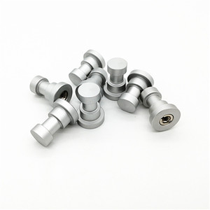 Adaptador de soporte para micrófono, conector de montaje resistente de metal de 3/8-16 a 1/4 pulgadas para uso con micrófono - Product Image 4