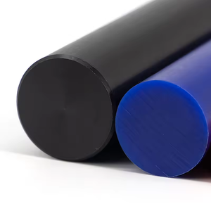 Multi Color HDPE Solid Plastic <strong>Round</strong> <strong>Bar</strong> High Abrasion Resistant Custom Diameter ISO9000 Certified - Product Image 2