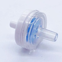 Vanne anti-retour pneumatique à diaphragme en plastique pour haute température et pression, 1/4'', avec intérieur en silicone
