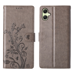 Funda de Cuero con Diseño de Mariposa y Flores para <span class=keywords><strong>Samsung</strong></span> <span class=keywords><strong>Galaxy</strong></span> S26 Plus Ultra A07 A17 A27 A37 A57 5G, con Ranuras para Tarjetas y Función de Soporte - Product Image 5