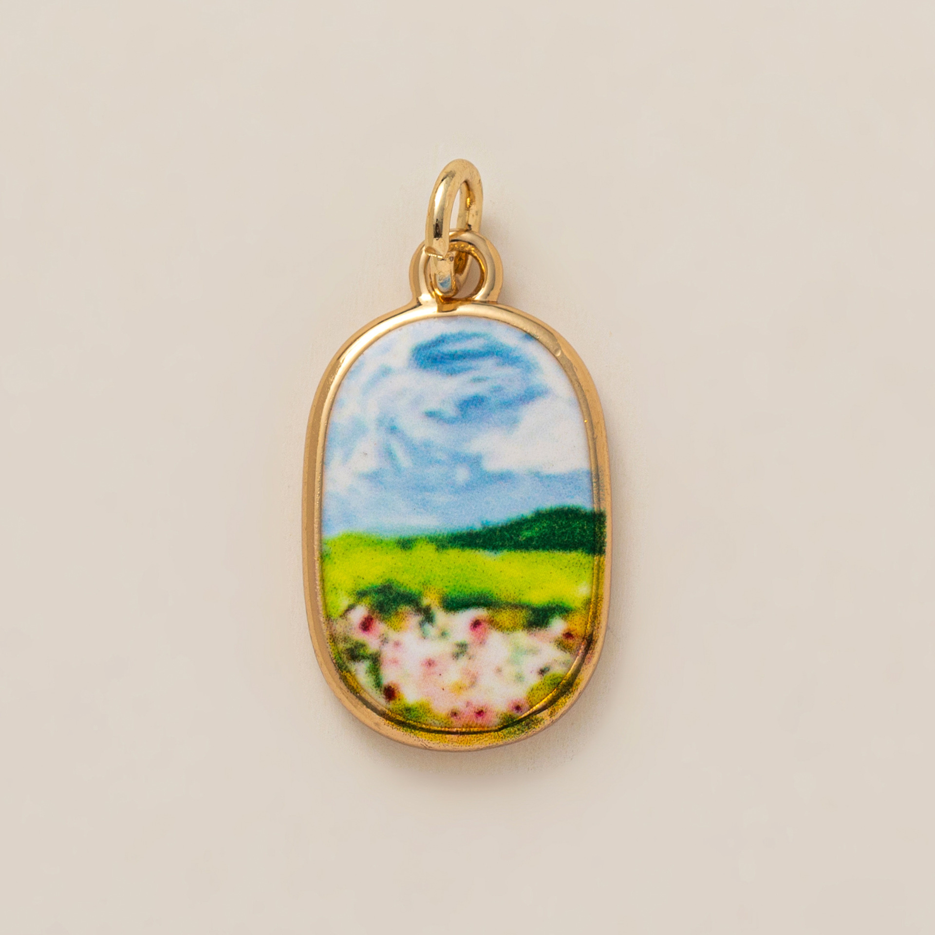 Pendentif ciel bleu
