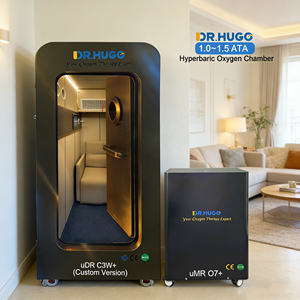 DR.HUGO uDR C3W+ Newest Hard <b>Shell</b> 1.5ata Hiperbaric Oxigen Chamber Red <b>light</b> Therapy Portable Hyperbaric-Oxygen-Chamber - Product Image 1