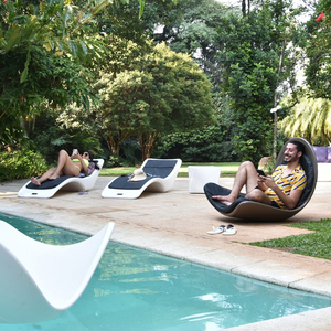 Hôtel de luxe dans le <span class=keywords><strong>jardin</strong></span> avec chaise longue flottante dans l'eau, chaise longue flottante pour piscine - Product Image 4
