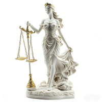 Statue de la Justice, Figurine en Résine de la Déesse de la Justice Grecque et Romaine, Symbole de la Justice et des Équilibres, pour la Décoration Intérieure