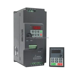 0,4 kW ~ 5,5 kW ukuran Mini & biaya rendah VFD/220V/380V 1/3 fase/konverter/Inverter/drive motor AC