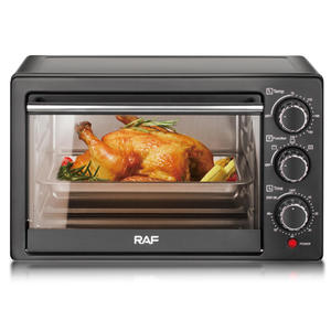 Premium 22L Countertop Microwave Oven 1200W Temp Timer Control Visual Glass <strong>Door</strong> Toaster Oven for Home Baking Roasting - Product Image 4