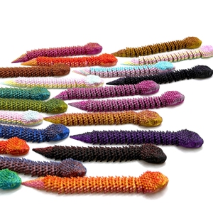 Juguete de Serpiente Articulada con Huevo de Dragón Víbora Congelado, Impreso en 3D con PLA, el Más Vendido, Novedad y Regalo Broma para Niños de 7 a 12 Meses, Venta al por Mayor - Product Image 2