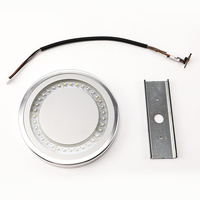 Lampe LED ronde KY121 pour cabine d'ascenseur, 24V CC, avec fonction d'urgence, pour pièces de rechange d'ascenseur