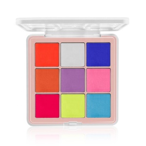 <span class=keywords><strong>Palette</strong></span> d'eyeliner colorés UV, néon végétalien mat Pastel activé par l'eau, étiquette privée, revêtement de gâteau Hydra - Product Image 2