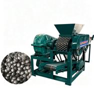 Presse à briquettes de biomasse QDMECH à économie d'énergie, machine à fabriquer des boulets de charbon de bois à partir de poudre de charbon