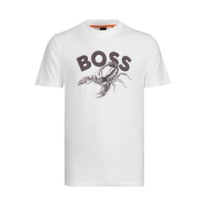 เสื้อยืดลำลองผู้ชายสุดเทรนด์ปี 2026 คุณภาพสูง พิมพ์ลายแบบเข็มเจาะ ผ้าฝ้ายแท้ นุ่มสบายผิว เสื้อยืดลำลองผู้ชาย - Product Image 5
