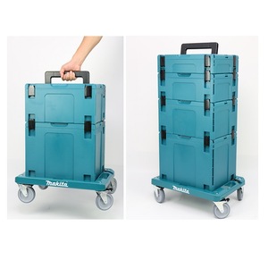 Carretilla de herramientas multifuncional Makita A-60632 de 1000x600 mm con cuatro ruedas para almacenamiento y transporte - Product Image 3