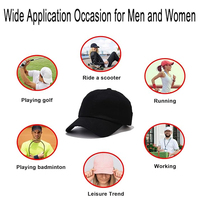Alta calidad nueva moda verde Color sólido 3D bordado Logo 6 paneles papá sombrero no estructurado algodón papá gorra para hombres mujeres