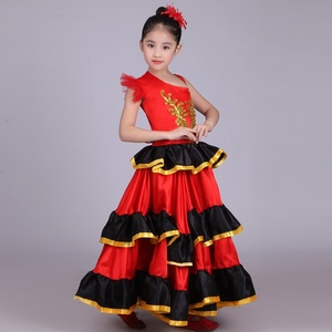 Falda Tutú <span class=keywords><strong>de</strong></span> Poliéster <span class=keywords><strong>para</strong></span> <span class=keywords><strong>Niñas</strong></span>, Disfraz <span class=keywords><strong>de</strong></span> Danza Española <span class=keywords><strong>de</strong></span> Corrida <span class=keywords><strong>de</strong></span> Toros, Personaje Echo, <span class=keywords><strong>para</strong></span> Actuaciones Escénicas - Product Image 4