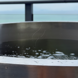 Bồn ngâm lạnh bằng thép không gỉ Hachillsp dành cho một người, sử dụng ngoài trời, phục hồi chức năng, tắm nước đá cho liệu pháp thể dục, phụ kiện xô đá - Product Image 3