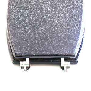 Siège de toilette en bois moulé de forme ronde à paillettes de bonne qualité - Product Image 5