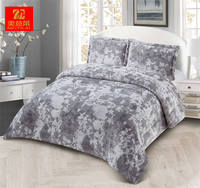 Vente en gros de parures de couette de luxe douces et chaudes pour lit double, pour hôtel et maison