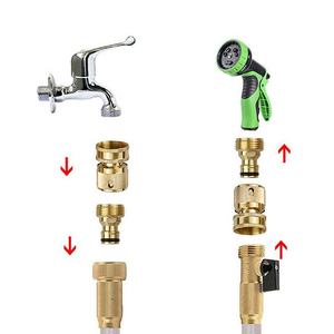 <span class=keywords><strong>Raccord</strong></span> rapide en laiton de haute qualité 3/4 pour tuyau d'<span class=keywords><strong>arrosage</strong></span> de jardin, raccords mâle et femelle, <span class=keywords><strong>raccord</strong></span> rapide 3/4 - Product Image 4