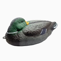 Décoys de canard mallard réalistes en plastique imperméable pour la chasse, ornement de jardin pour pelouse extérieure