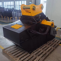 Bucket Crusher Soosan Skeleton dengan Gigi untuk Konstruksi, Kapasitas 1,3m, Berat 3750kg untuk Excavator 25-35 Ton