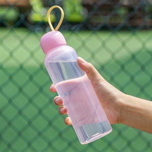 para estudiantes de la versión coreana de la portátil deportes de gran capacidad al aire libre agua tazas anti-caída creativo p - Product Image 6