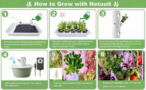 Sistema <span class=keywords><strong>de</strong></span> Torre Hidropónica Vertical <span class=keywords><strong>de</strong></span> 13 Niveles para Cultivo en Interiores e Invernaderos - Product Image 5