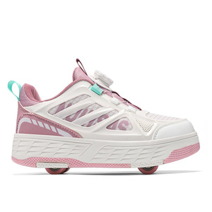 Chaussures à roulettes lumineuses pour enfants, en mesh, avec lumières, pour les sports de plein air - Product Image 5