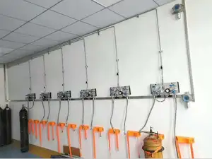 फ्कोलोक विशेष गैस उपकरण औद्योगिक प्रयोगशालाओं सिलेंडर स्वचालित रूप से 8 तरह स्टेनलेस स्टील 316