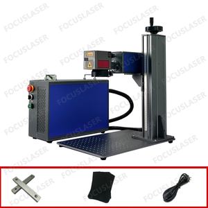 เครื่องเลเซอร์ไฟเบอร์สี Focuslaser JPT M7 MOPA 30 วัตต์ สำหรับทำเครื่องหมายบนโลหะและเครื่องประดับ รองรับโปรแกรม Lightburn และไฟล์กราฟิก AI DST - Product Image 5