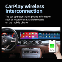 Autoradio Android avec écran triple, écran tactile, Carplay, Youtube, système de navigation GPS, Mercedes W213 Benz E 16-20