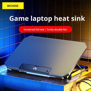 Enfriador de Portátil para Juegos MC, Base de Aluminio Ajustable y Plegable, Refrigeración por Aire, Soporte para Computadora de Escritorio Q100 - Product Image 5