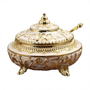Tarro de Especias Metálico Europeo Clásico con Cuchara Desmontable y Tapa, Capacidad de 150 ml, para Almacenamiento en la Cocina del Hogar - Product Image 3