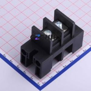 KF47S-16.0-2P Barrier Terminal Block P=16mm Connector ( Barrier Type: With Cover Plate )( Pitch: 16mm )( Construction: 1x2P ) - Product Image 2