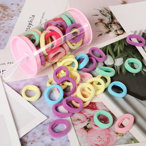 Diadema de Tela Elástica de Alta Elasticidad para Niñas, Estilo Dulce, Accesorios para el Cabello con Anillo de Toalla para Niños - Product Image 6