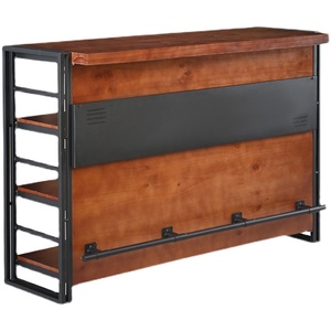 Multipurpose Antique Cashier Desk Home Beer Wet <strong>Corner</strong> Mini Wooden <strong>Bar</strong> Counter <strong>Unit</strong> - Product Image 4