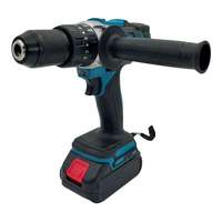 Perceuse à percussion sans fil sans balais, visseuse à percussion rechargeable, outil de perçage portatif à vitesse variable pour perçage mural