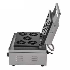 Gaufrier à 5 cavités en forme <span class=keywords><strong>de</strong></span> <span class=keywords><strong>fleur</strong></span> <span class=keywords><strong>de</strong></span> prunier, forme <span class=keywords><strong>de</strong></span> <span class=keywords><strong>fleur</strong></span> unique - Product Image 3