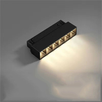 Projecteur magnétique d'intérieur de 6W 12W pour le magasin d'habillement de centre commercial résidentiel d'hôtel