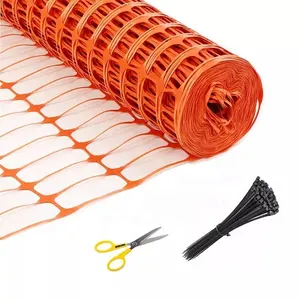 100gsm Plastic Products Outdoor Orange Safety Barrier Mesh Scaffolding Net Construction Safety Net