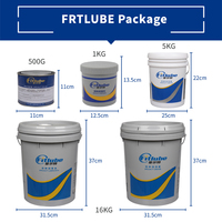 Graisse haute température, graisse au lithium complexe, graisse anti-usure pour roulements, substitut de MIKROZELLA FRTLUBE NLGI 2, lubrifiant industriel NSF