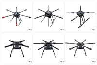 Kit de châssis en fibre de carbone sergé mat RJXHOBBY Mark4 V2 5 pouces 225 mm pour drone de course FPV RC
